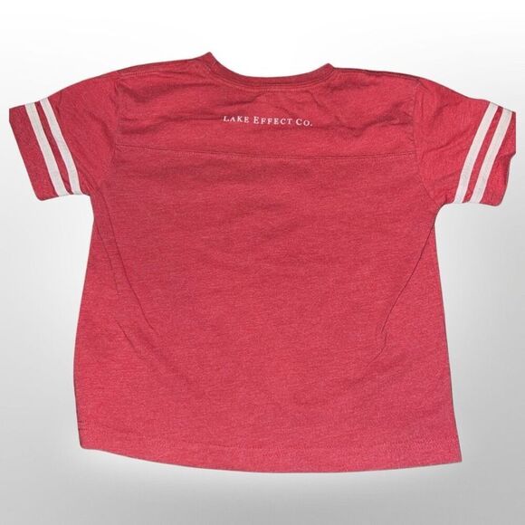 Rabbit Skins Toddler Wild Free Lake Effect Co Football T-Shirt Size 5/6 - Picture 5 of 6